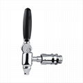 dark stout beer tap brass chrome plated color images