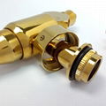 stout beer tap design brass gold plated for kitchen 2