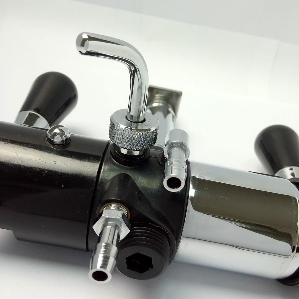 stainless steel beer filling tap with regulator 2