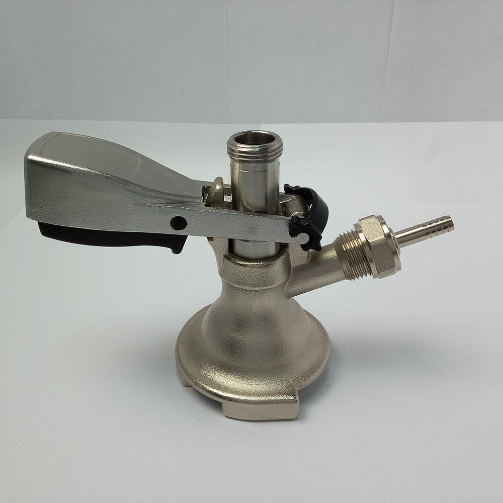 brass keg coupler without safe vale A type