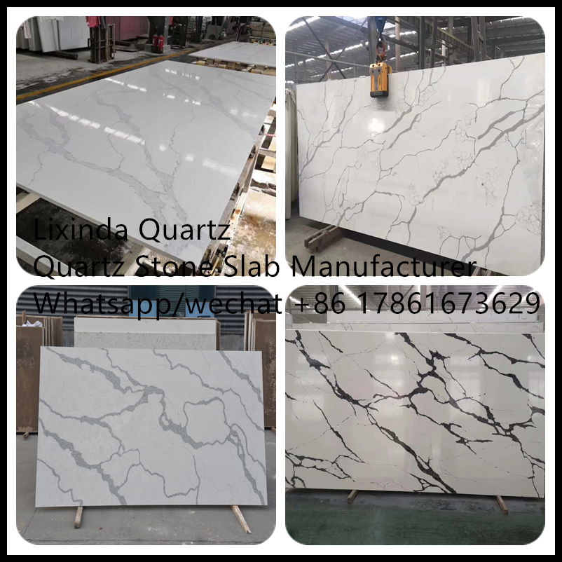 Factory direct supply Quartz stone big slab for kitchen counter top