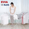 Household balcony aluminium folding portable laundry rack cloth stand electric c