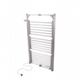 Electric clothes dryer heated airer