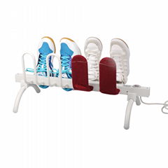 Portable electric shoe dryer