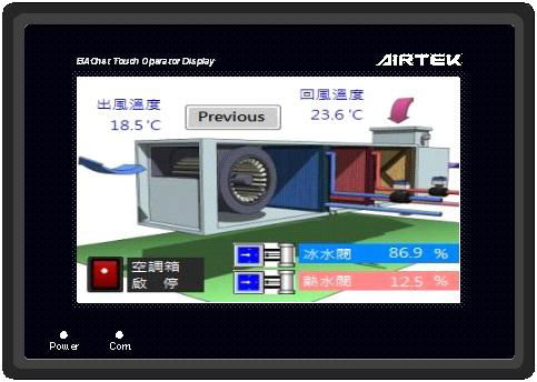 BACnet MS/TP网路触控面板 2