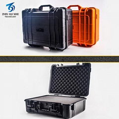 Black Waterproof Hard Medium Size Pelican Case With Foam