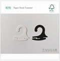 J hook,paper hook,paper hook fastener, paper hanger, FSC certified 3