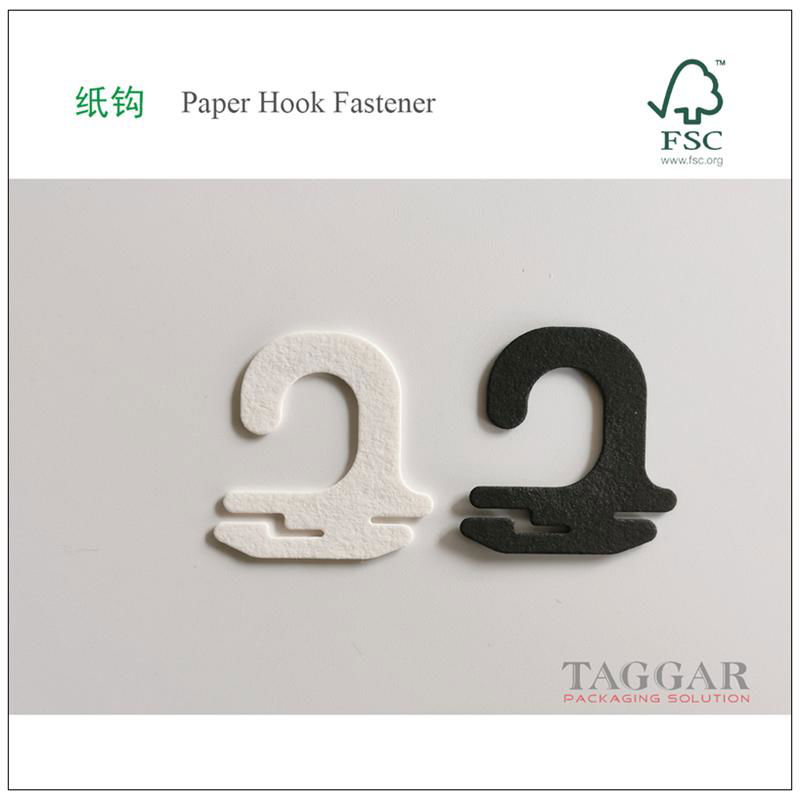 Recycled Kraft paper hook fastener for socks, gloves, paper hanger 5