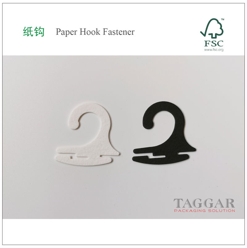 eco paper hook, papercard made sock fastener(recyclable)FSC Paper hanger 4