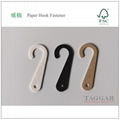 FSC eco paper hook, papercard sock fastener(recyclable)Hanger 10