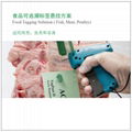 Eco Tagging Solution for meat and label, meat tagging gun