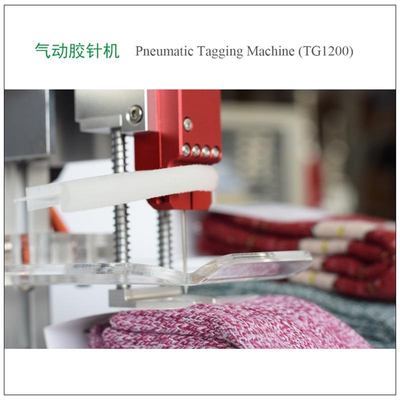 Automatic fastener attacher，tag pin tagging machineMPS3000(for socks) 5