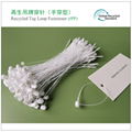 GRS Garment recycled hangtag string loop lock tach cord 7