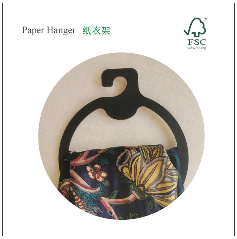 FSC再生紙衣架紙質挂鉤紙吊鉤（衣服圍巾內衣用，中大型） 5