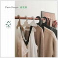 FSC Garment Paper Hanger, Paperboard hanger(for scarves, clothes,shorts)