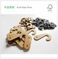 J hook,paper hook,paper hook fastener, paper hanger, FSC certified