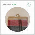 Recycled Kraft paper hook fastener for socks, gloves, paper hanger 11