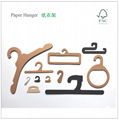 FSC Paper Hanger, Paperboard hanger, paper made hanger for scalf, clothes 2