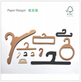 FSC Paper Hanger, Paperboard hanger, paper made hanger for scalf, clothes