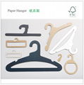FSC Paper Hanger, Paperboard hanger, paper made hanger for scalf, clothes