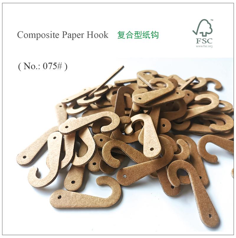 eco paper hook, papercard made sock fastener(recyclable)FSC Paper hanger 11