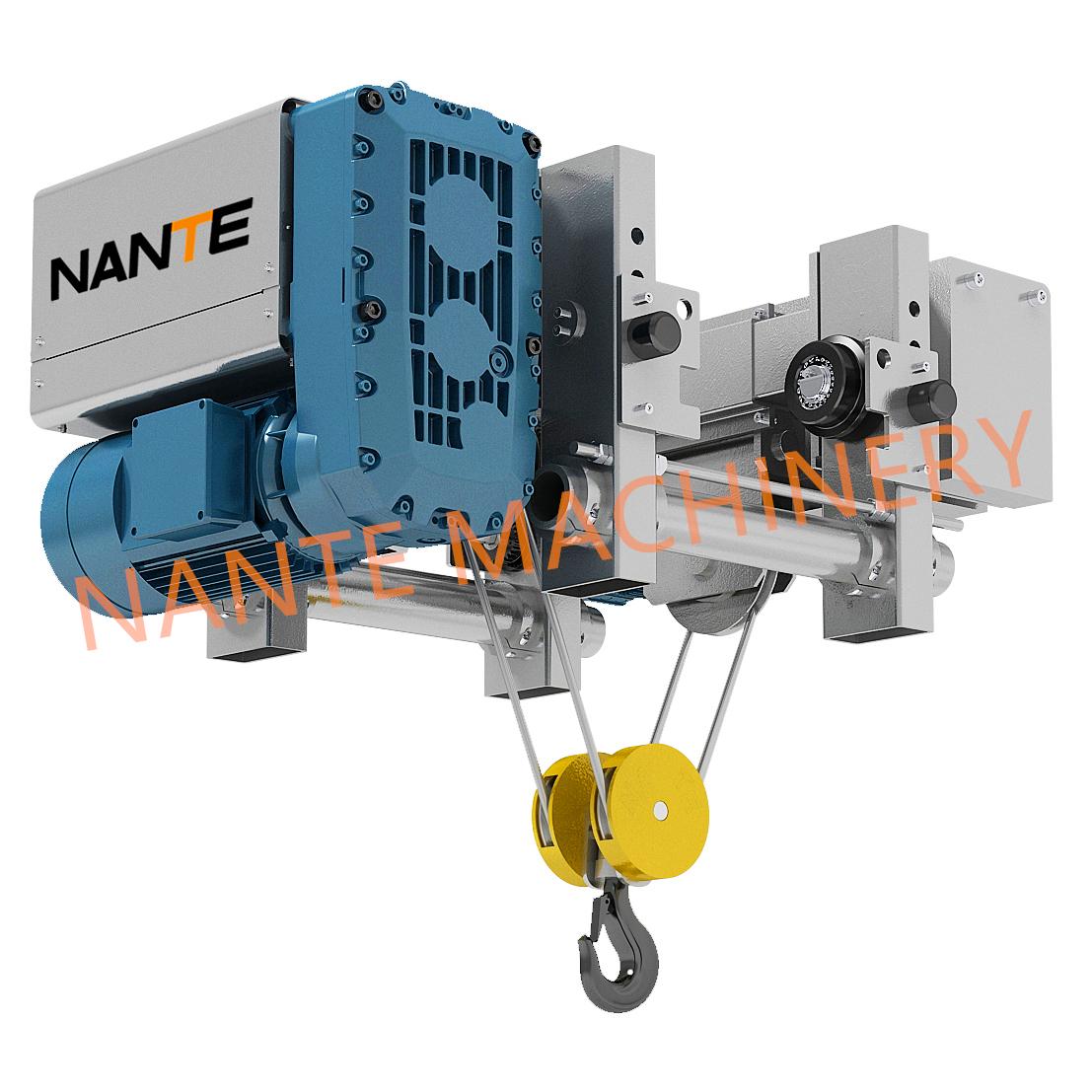 Overhead Crane Electric NHA2t-6m Low Headroom Wire Rope Hoist