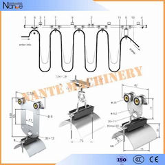 C Track Cable Trolley Festoon System