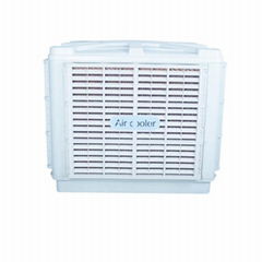 High quality low noise and power consumption wall mounted evaporative air cooler