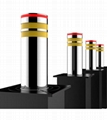 Stainless Steel Retractable Bollard  Automatic Hydraulic Bollards