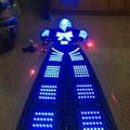LED lighting stilt walker kryoman robot