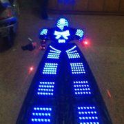 LED lighting stilt walker kryoman robot suits/costumes