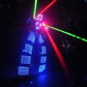LED lighting stilt walker kryoman robot suits/costumes 2