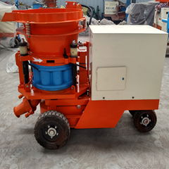 Dry shotcrete machine