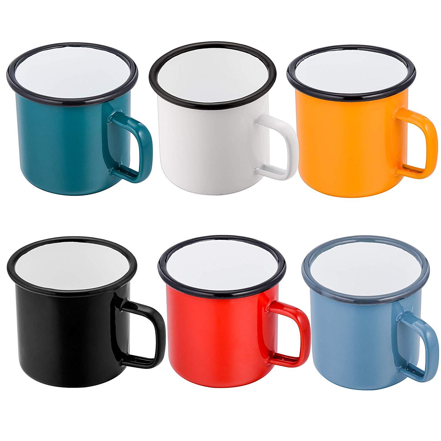 Enamel cup  Enamel mug  Custom color