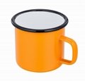Enamel cup  Enamel mug  Custom color