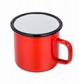 Enamel cup  Enamel mug  Custom color