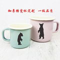 Enamel cup  Enamel mug  processing MUGS 5