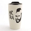 Double coffee mug mugs  ceramic mug