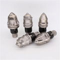 Foundation Drilling Tool Conical Round Shank Bit Tungsten Carbide Tipped Drill B 1