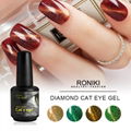 RONIKI Diamond Cat Eye Gel Polish 1