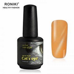 RONIKI UV Pink Cat Eye Gel