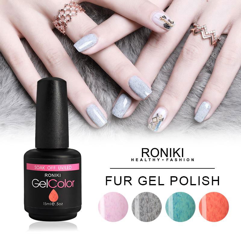 RONIKI Fur Effect Gel Polish 2