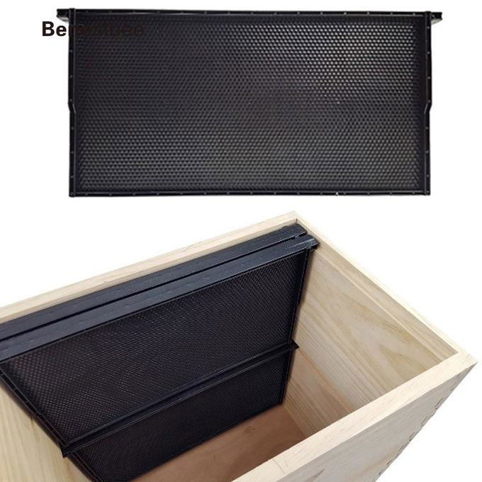 langstroth plastic beehive bee frame with plastic sheet 4