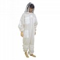 3 Layer Professional Bee Suit Ventilated Beekeeper Clothing Removable Bee Protec 2