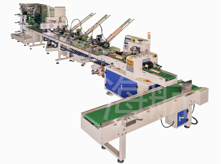 Fully Automatic Disposable Cutlery Packaging Machine for Airline Spoon Fork Knif