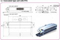 Concealed horizontal Fan Coil Unit with PTC 1