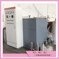 Rolling drum heat conducting oil heater