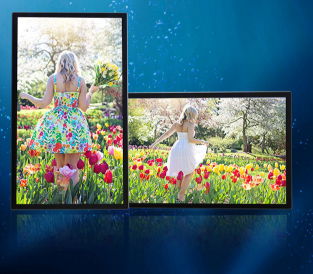 qeoyo 21.5/22 inch wall mounted HD LCD advertising machine  2