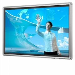 qeoyo 55 inch interactive touch panel multimedia teaching machine touch display 