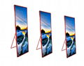 qeoyo P2.5 mirror led screen Portable poster led display for advertising  2